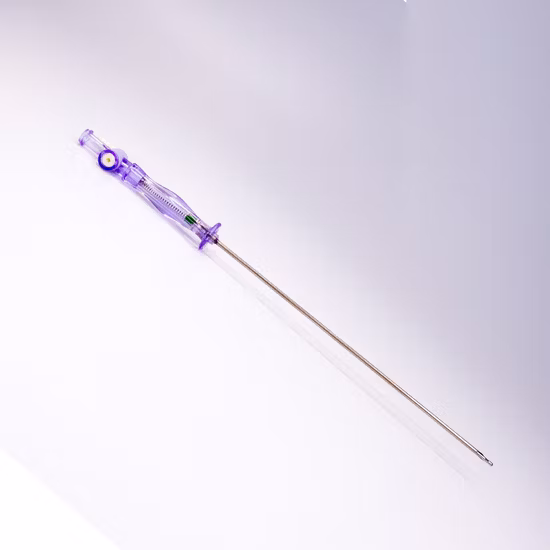 Strong Polycarbonate Handle Disposable Medical Veress Needle for Laparoscopy Insufflation