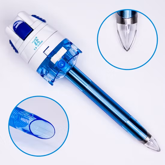 510K Cleared Disposable Sterile Trocars 3mm and 5mm Trocars for Pediatric Surgery